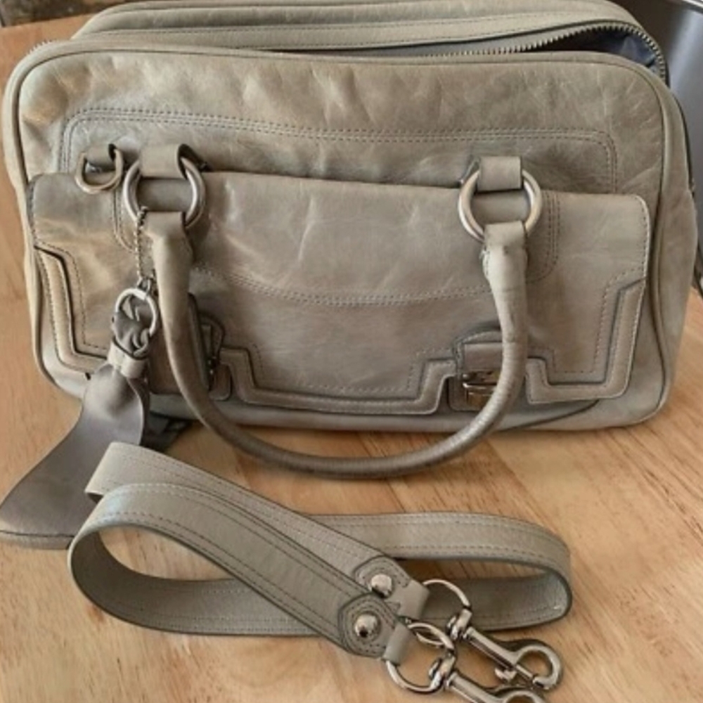Coach Gray Crossbody Bag